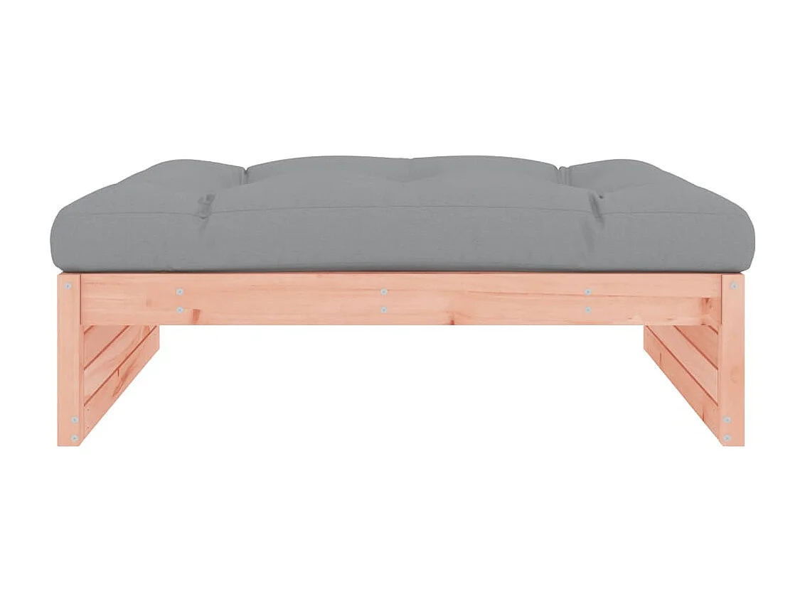 Anne-Camille  Repose-pied de jardin 120x80 cm massif de douglas