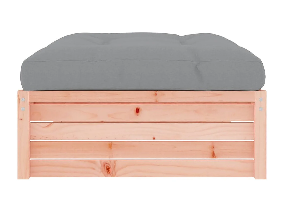 Anne-Camille  Repose-pied de jardin 120x80 cm massif de douglas