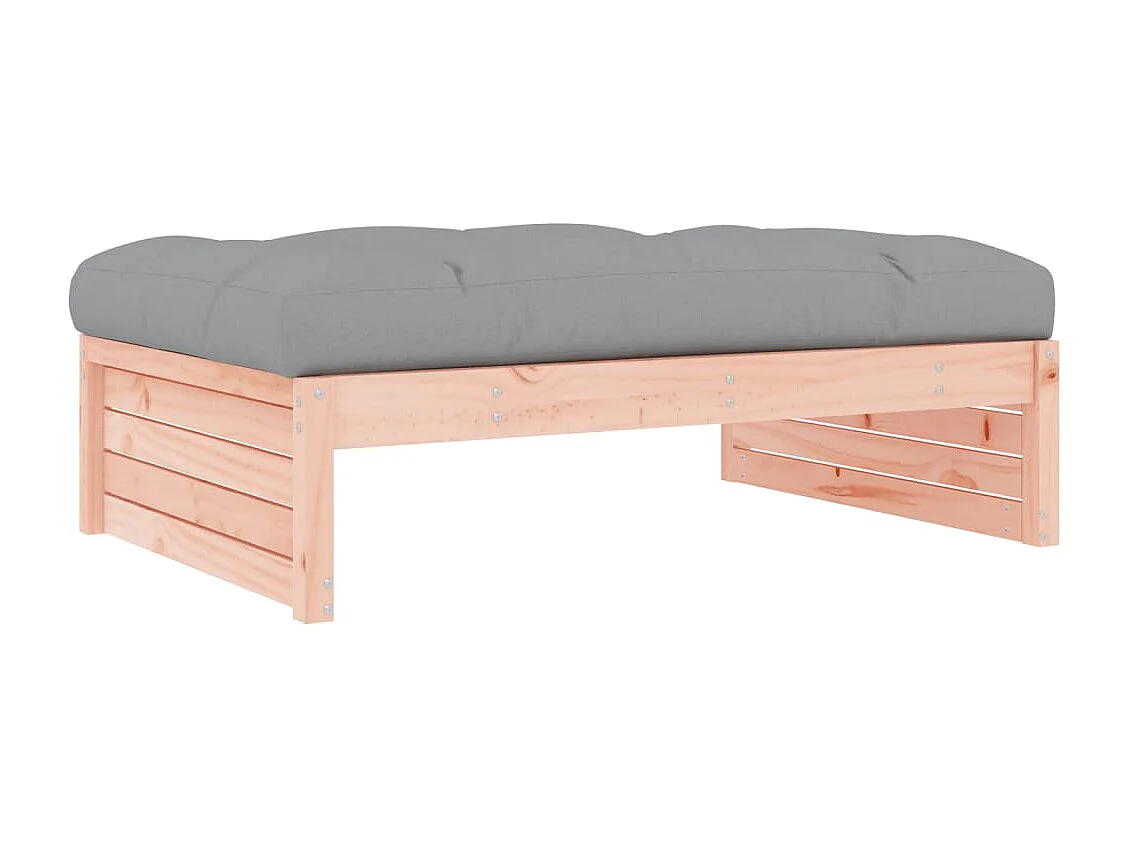 Anne-Camille  Repose-pied de jardin 120x80 cm massif de douglas