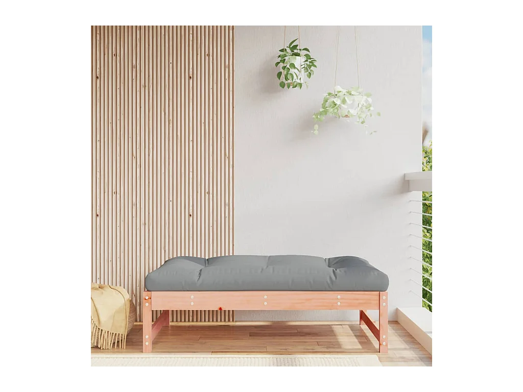 Romar  Repose-pied de jardin 120x80 cm massif de douglas