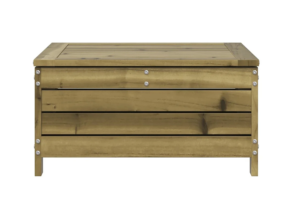 Floran  Tuinvoetenbank met kussen geïmpregneerd grenenhout