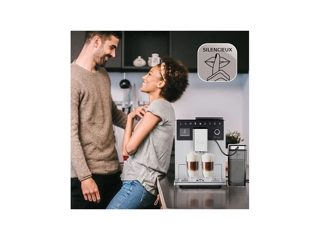 Machine a café avec broyeur MELITTA CI Touch F630-101 -Argent