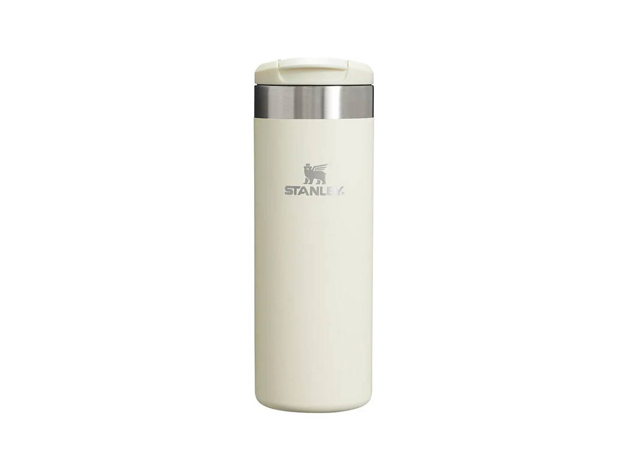Mug de camping Stanley Aerolight Transit 0,47 L Crème