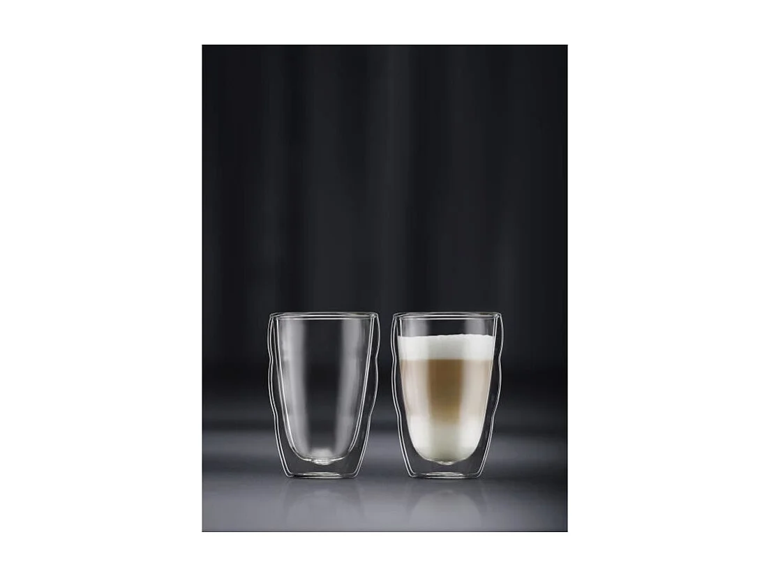 Set 6 verres thermo - BODUM - Pilatus - Double paroi - 0.35 l - Transparent