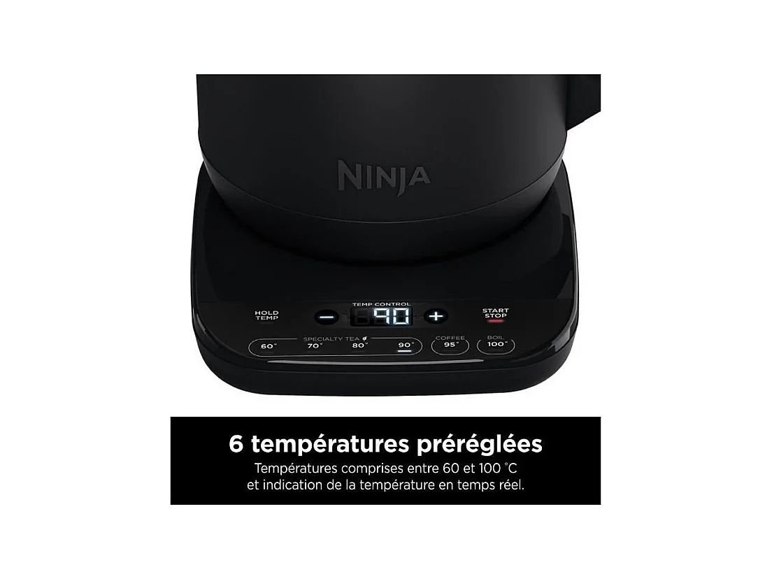 Ninja KT200EU Bollitore Elettrico 1,7 L 3000 W Nero
