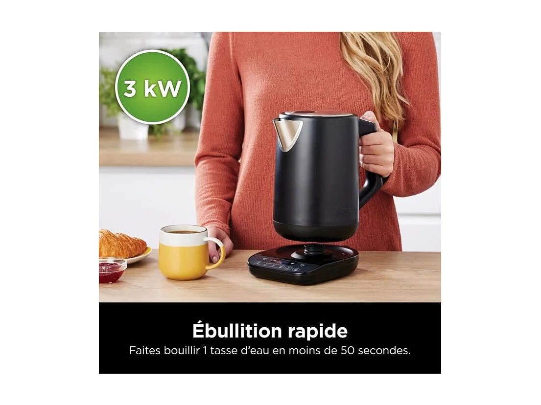 Bouilloire - NINJA - KT200EU - 3000 W - 0,7 L - Noir