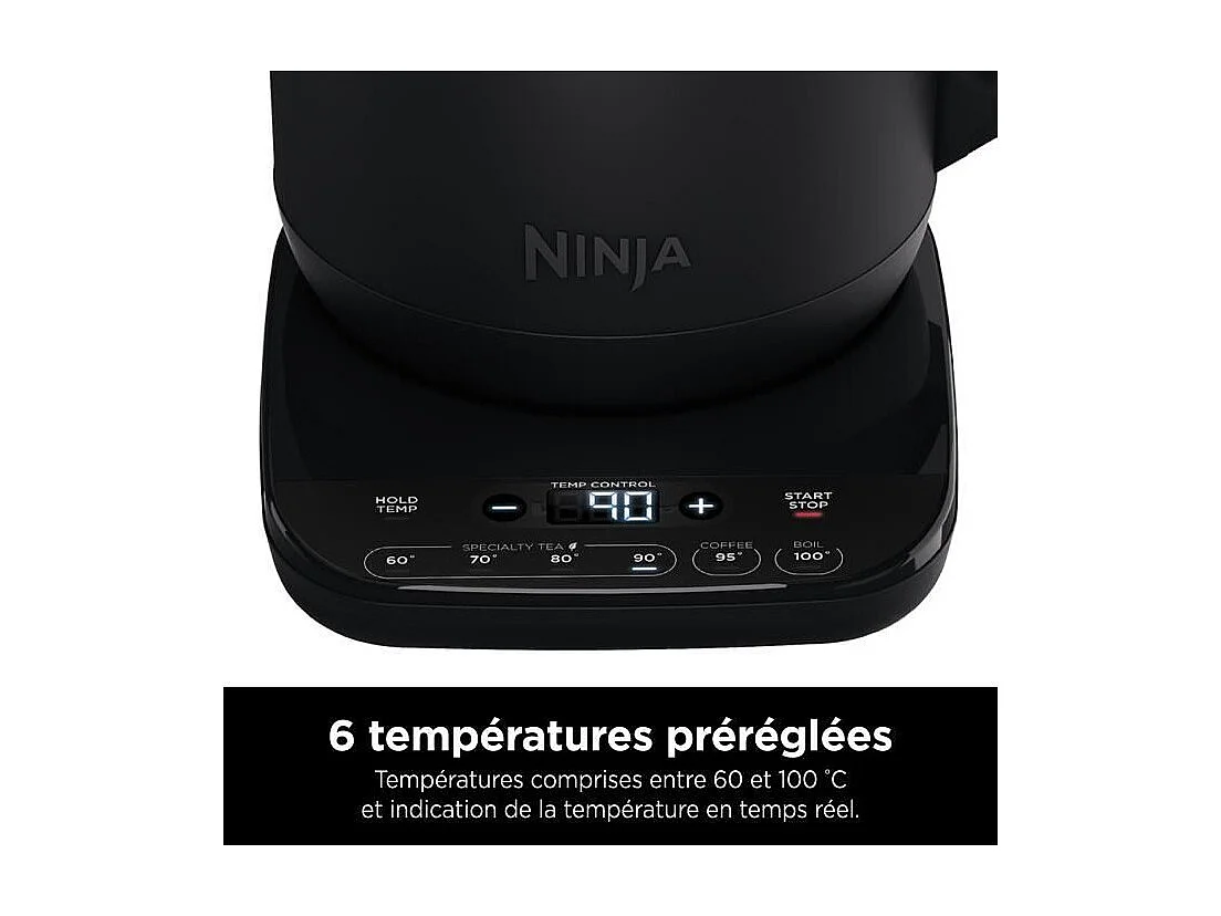 Bouilloire - NINJA - KT200EU - 3000 W - 0,7 L - Noir