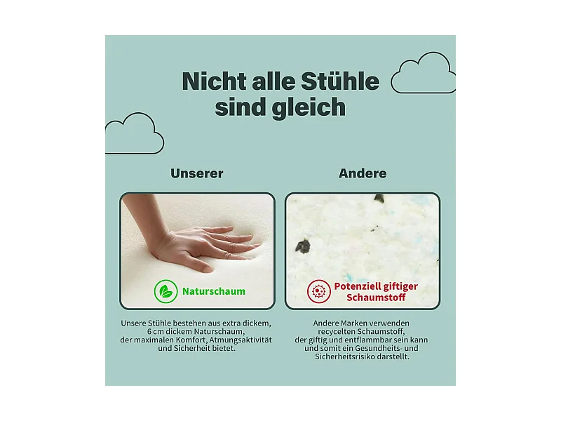 Chaise de bureau pivotante en velours - avec 5 roulettes - hauteur réglable - charge 150kg - Vert