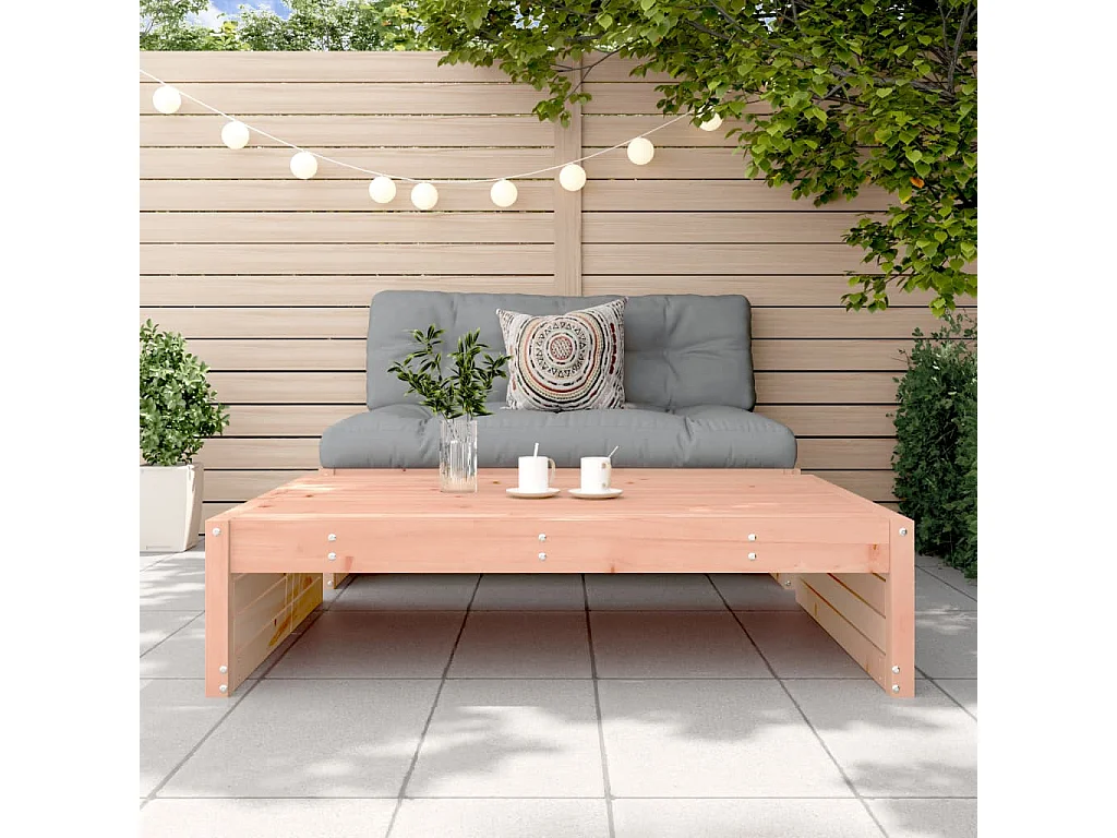 Bawnboy  Repose-pied de jardin 120x80 cm massif de douglas