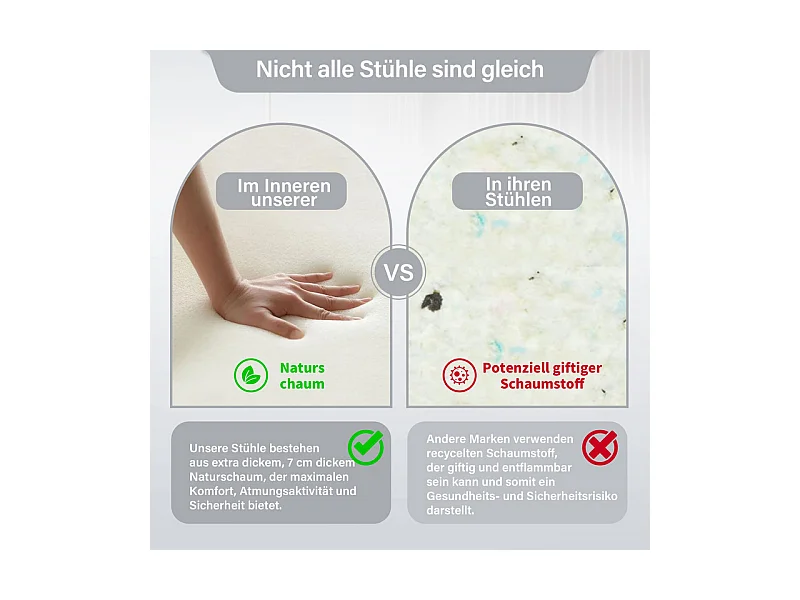 Sedia da ufficio girevole - con cuscino lombare e 5 ruote - carico 160 kg - altezza regolabile - Grigio