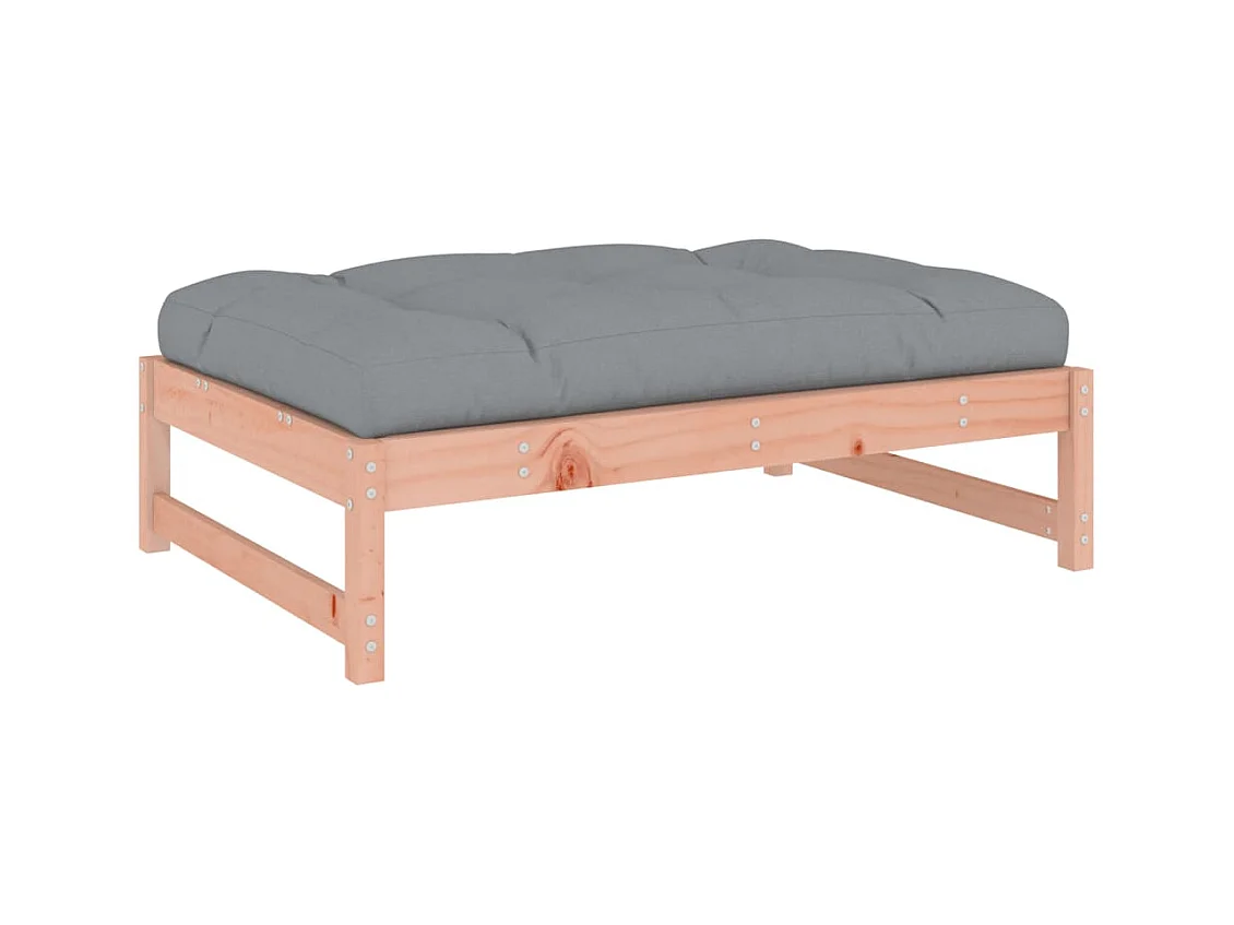 Helyndra  Taburete de jardín madera maciza de abeto Douglas 120x80 cm