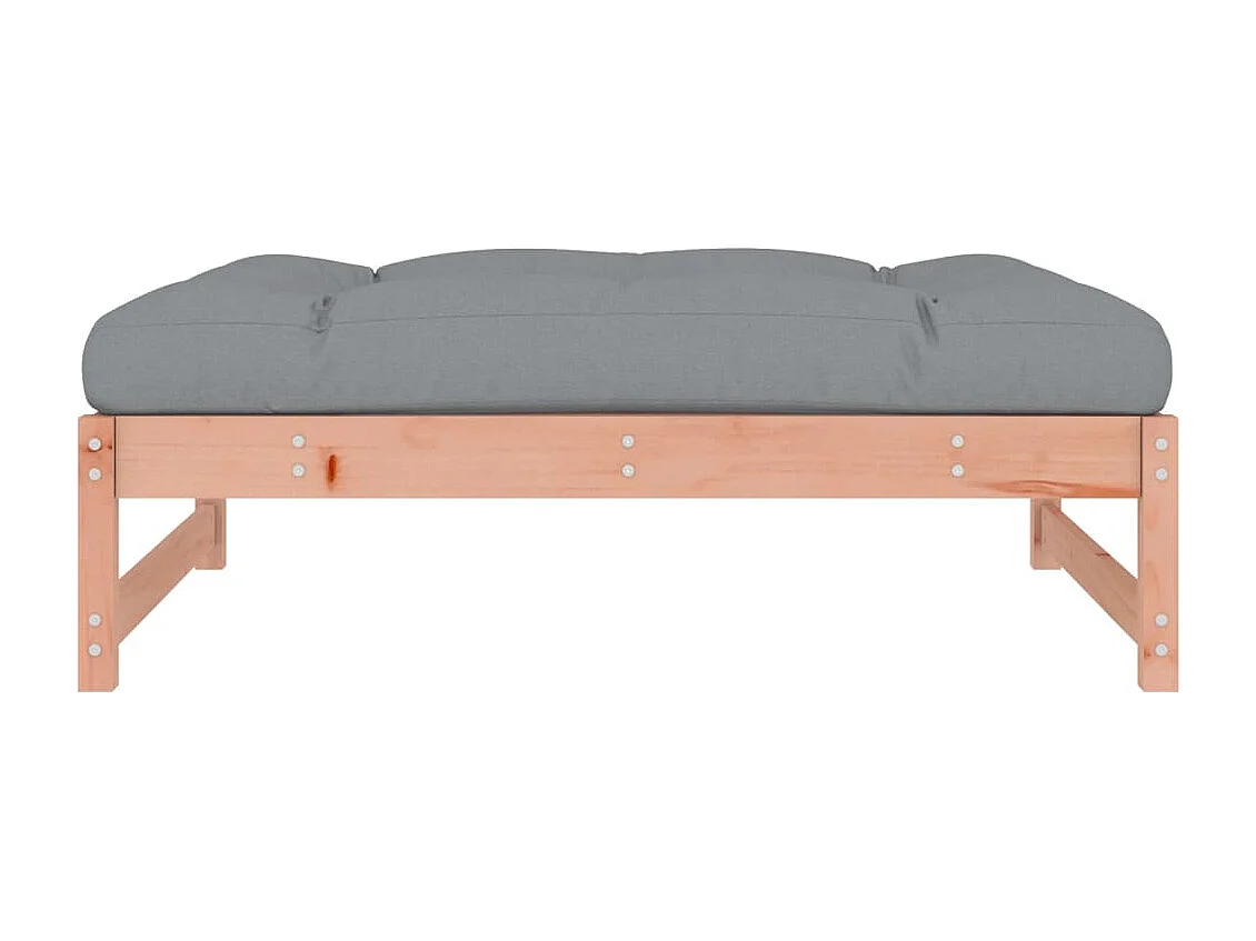 Helyndra  Repose-pied de jardin 120x80 cm massif de douglas