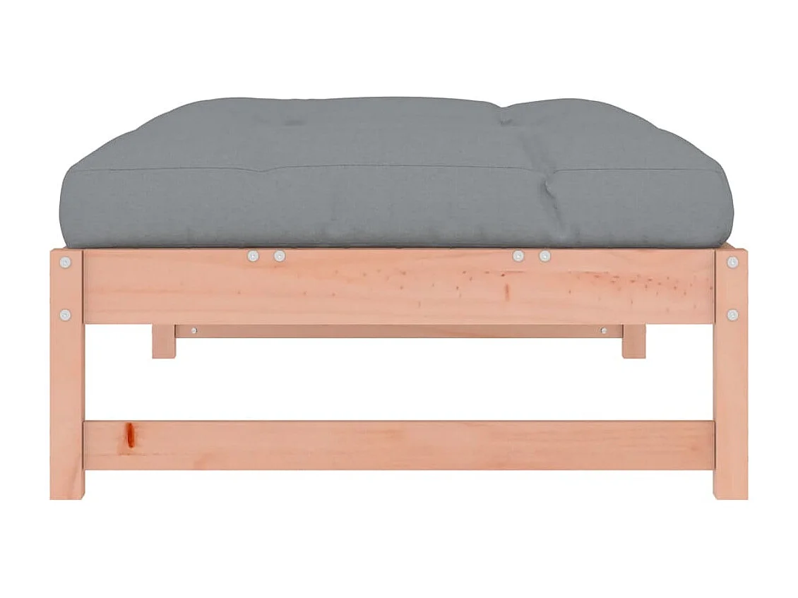 Helyndra  Repose-pied de jardin 120x80 cm massif de douglas