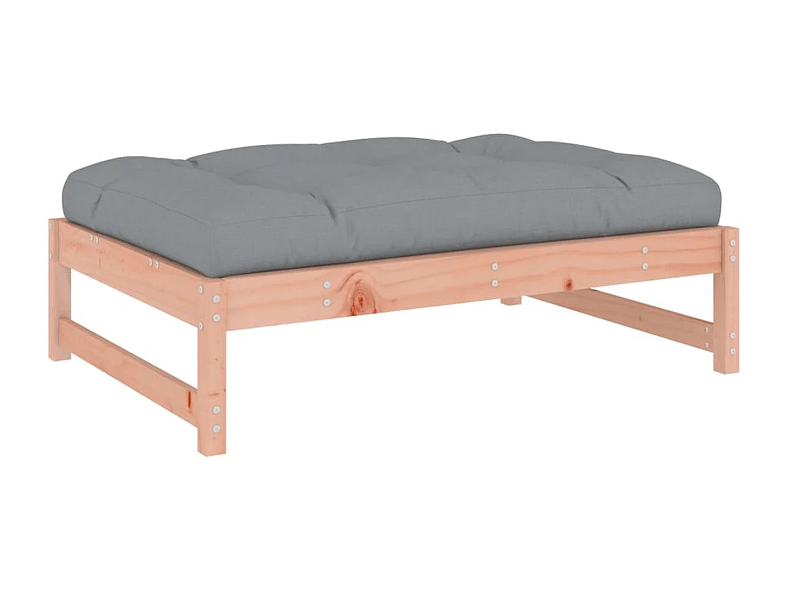 Helyndra  Repose-pied de jardin 120x80 cm massif de douglas