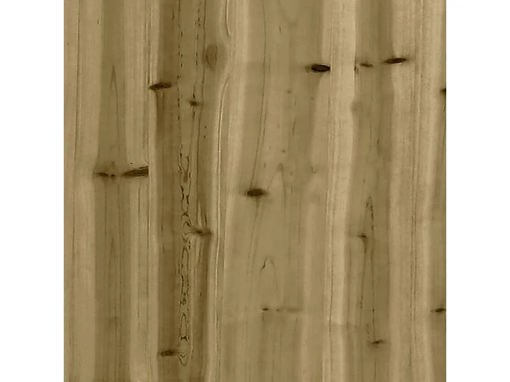 Helyndra  Taburete de jardín madera de pino impregnada 120x80 cm