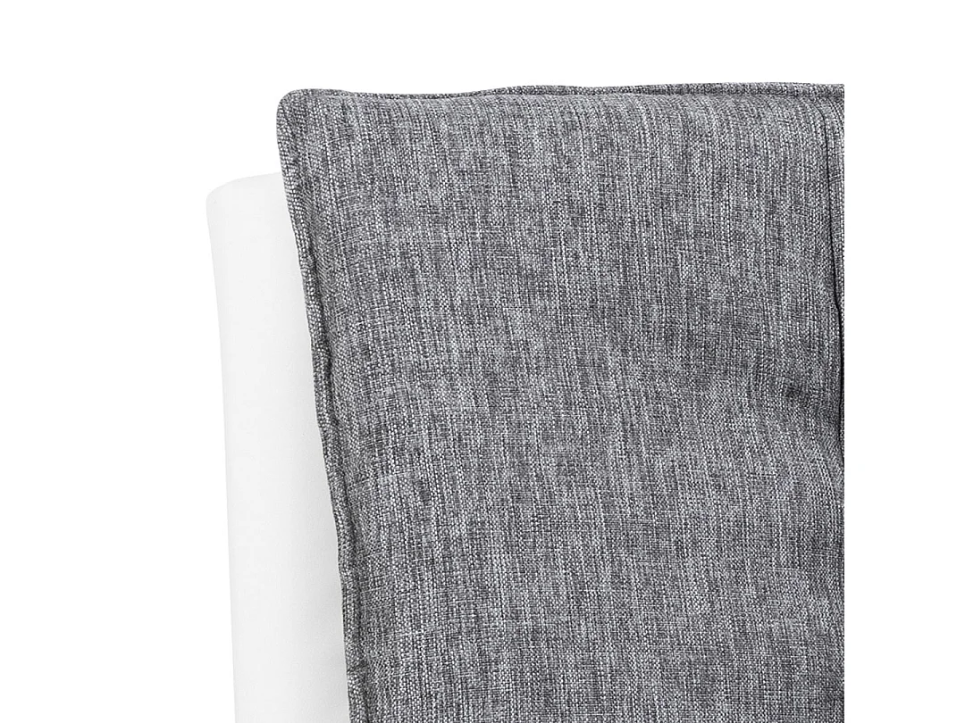 Fanny Canapé-lit en design gris clair et blanc.