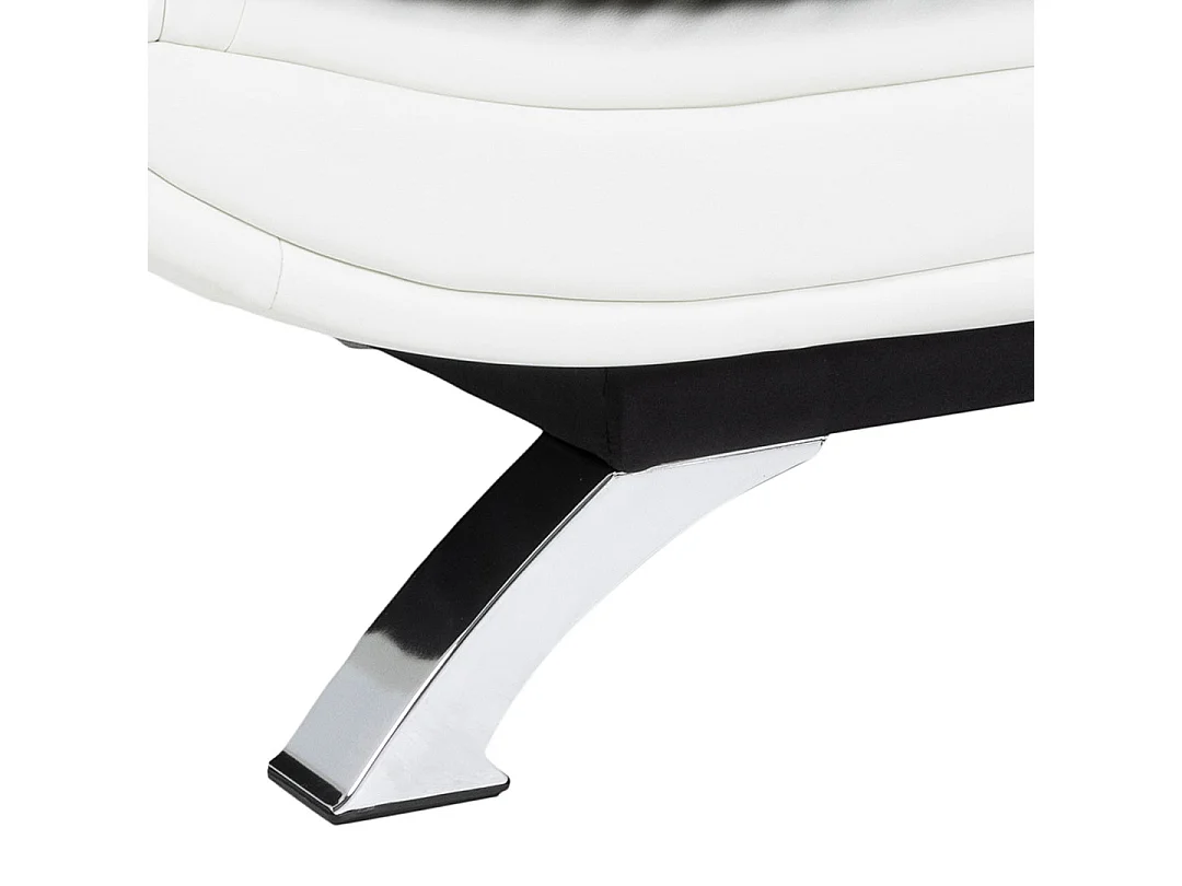 Fanny Canapé-lit en design gris clair et blanc.