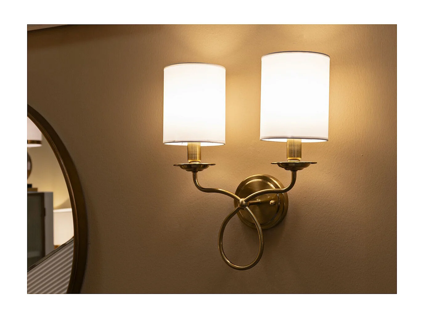 Wandlamp MF911, Wit, 35,5x17x43 cm, Epikasa