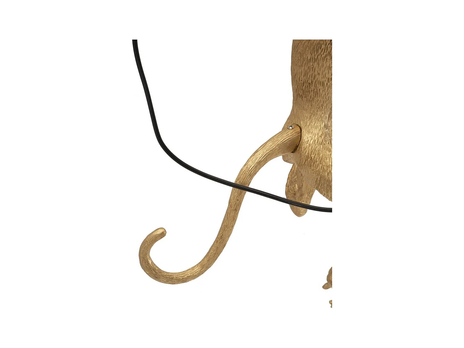 Wandlamp Aap 5, Goud, 32x32x64 cm, Epikasa