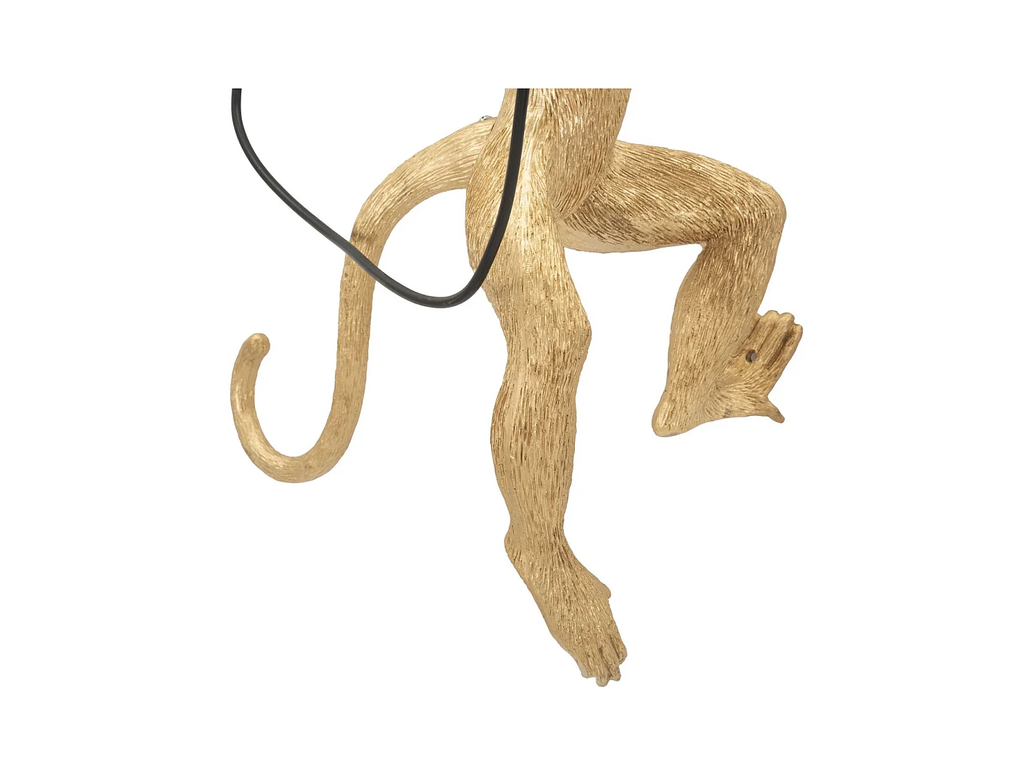 Wandlamp Aap 5, Goud, 32x32x64 cm, Epikasa