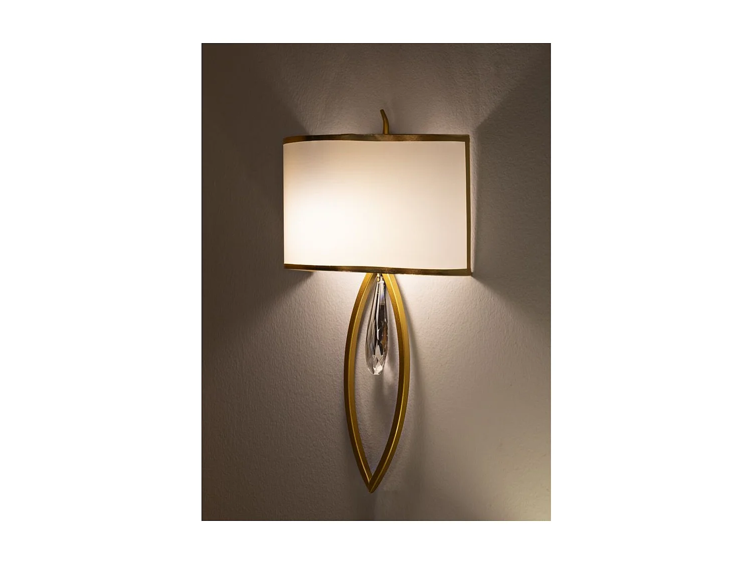 Applique MF909, Blanc, 16x15x50 cm, Seven Design