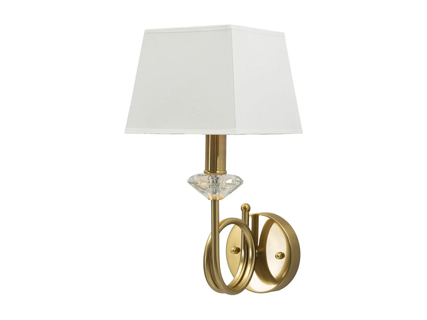 Lampa ścienna MF910, Biały, 18x24x40 cm, Seven Design