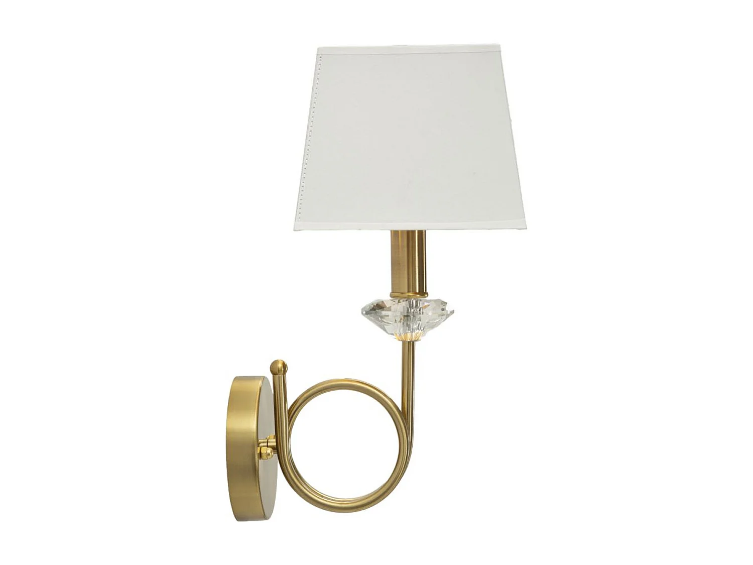 Lampa ścienna MF910, Biały, 18x24x40 cm, Seven Design