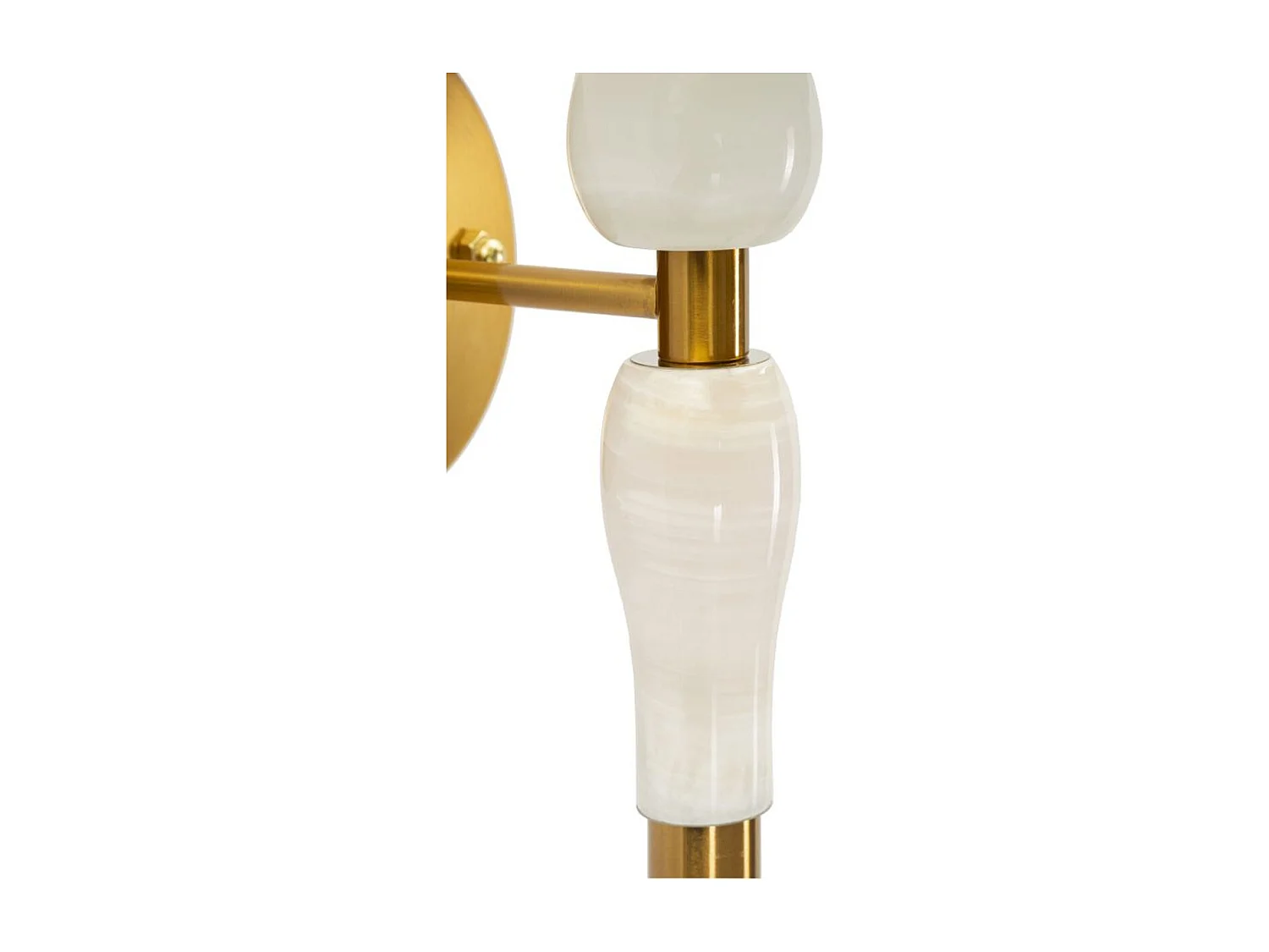 Lampa ścienna MF912, Biały, 16x20x46 cm, Seven Design