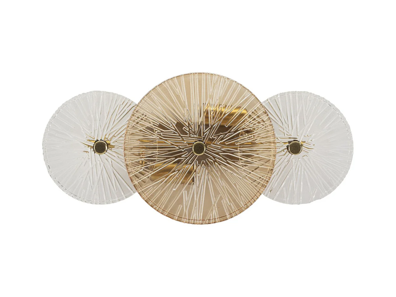 Lampa ścienna MF916, Brązowy, 42x8x20 cm, Epikasa