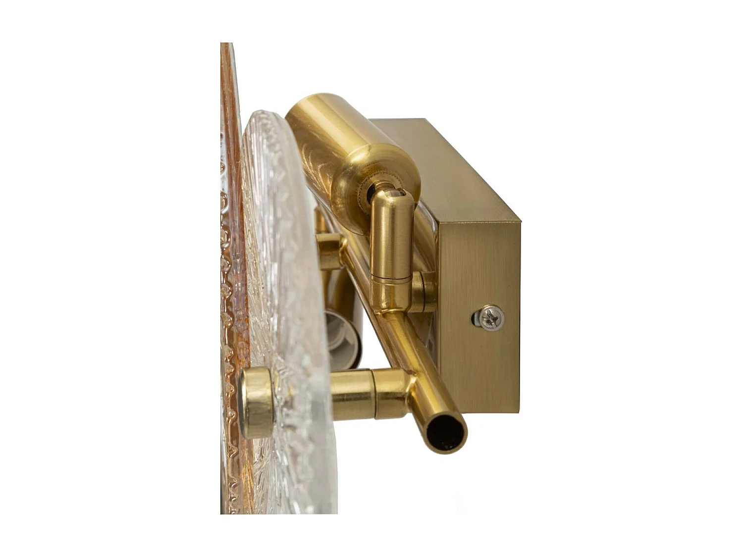 Lampa ścienna MF916, Brązowy, 42x8x20 cm, Epikasa