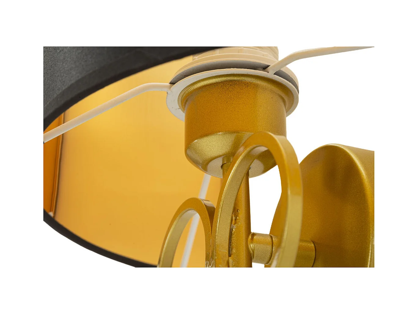 Wandlamp MF924, Zwart, 30x20x50 cm, Epikasa