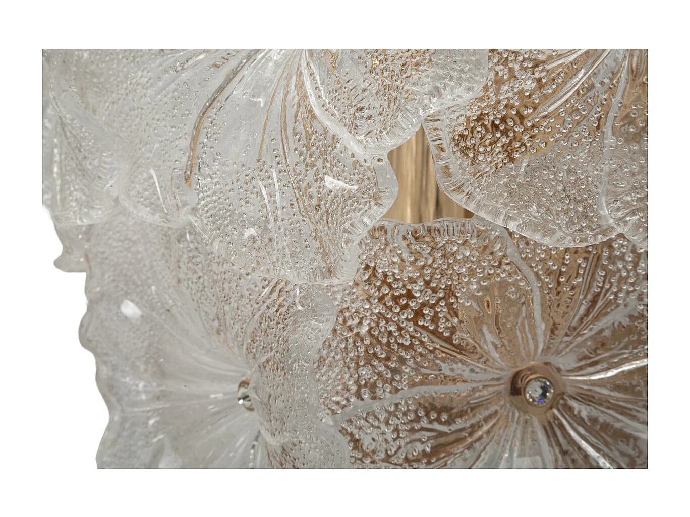 Applique Arlette, Blanc, 33x17x28 cm, Seven Design