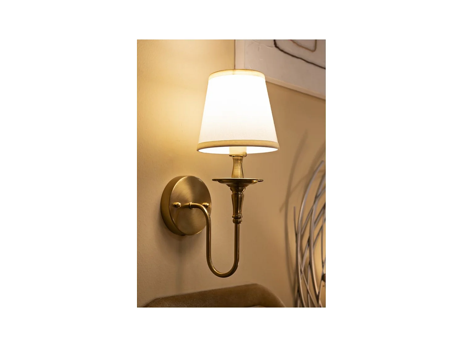 Wandlamp MF914, Wit, 15x22x38 cm, Epikasa