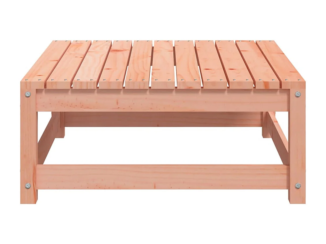 Aloys  Repose-pied de jardin 70x70x30 cm massif de douglas