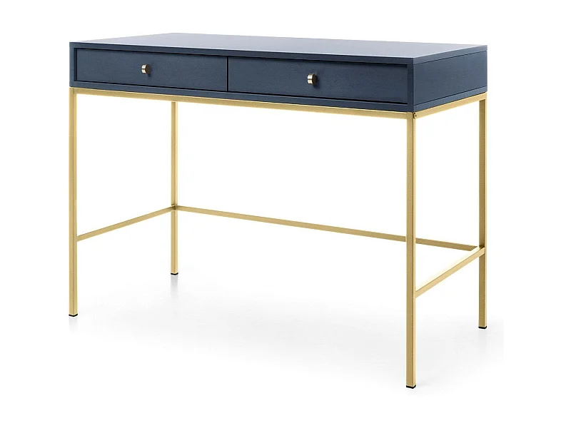 Mesa de console com 2 gavetas, 104x77 cm