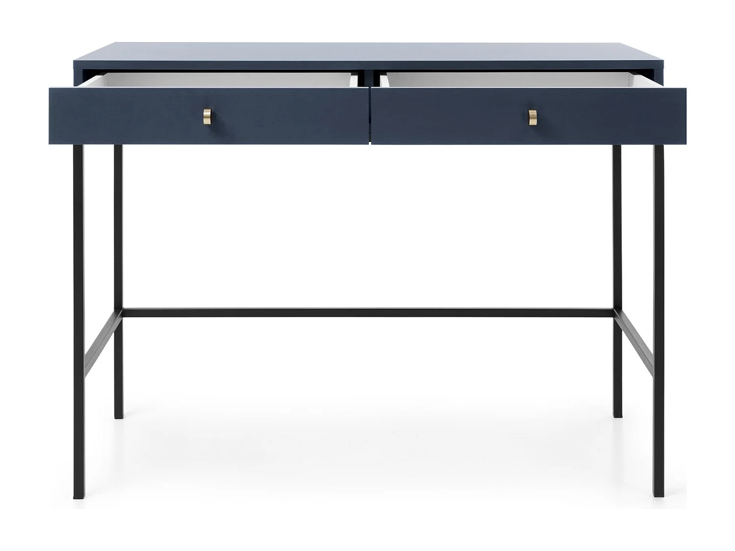 Console avec 2 tiroirs, 104x77 cm