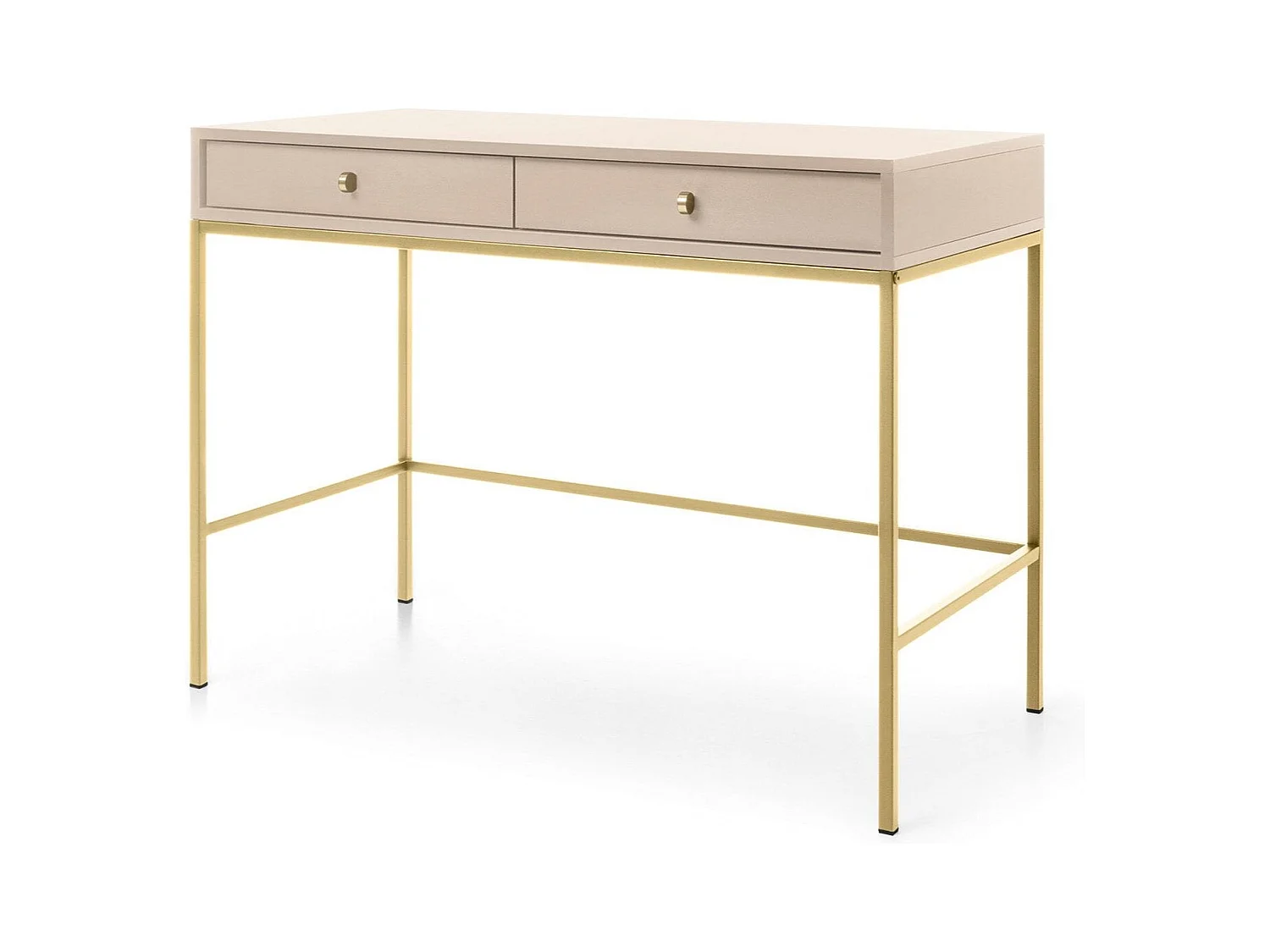 Console avec 2 tiroirs, 104x77 cm