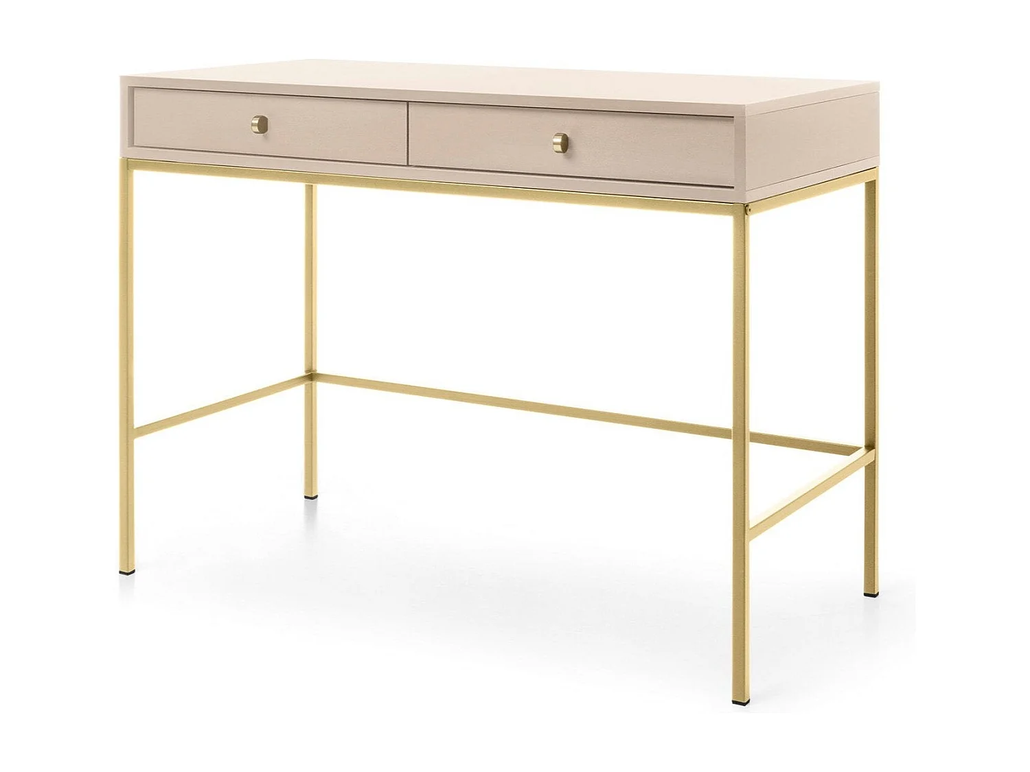 Console avec 2 tiroirs, 104x77 cm