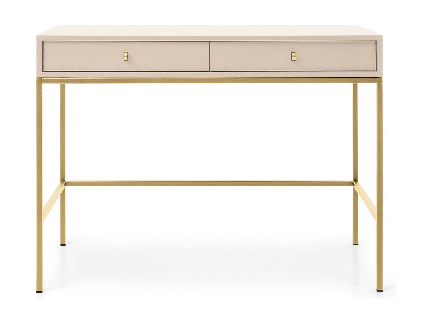 Console avec 2 tiroirs, 104x77 cm