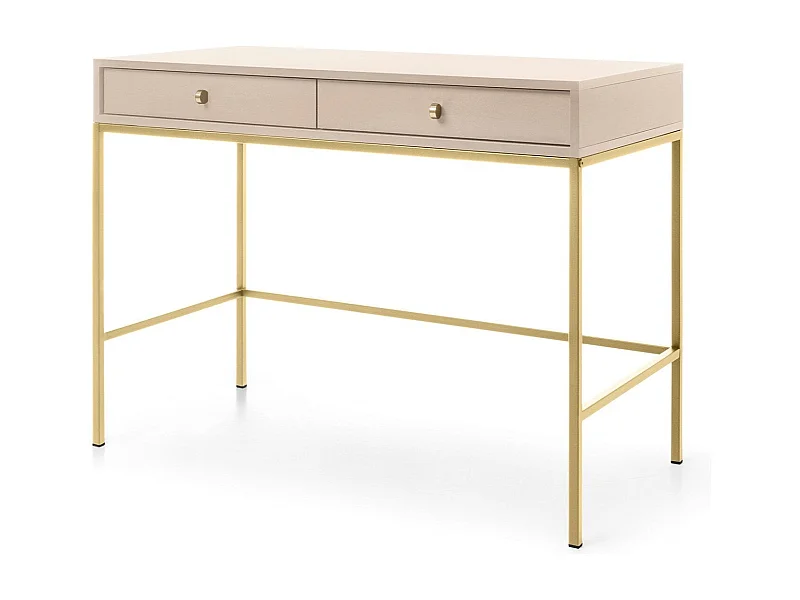 Consola con 2 cajones, 104x77 cm