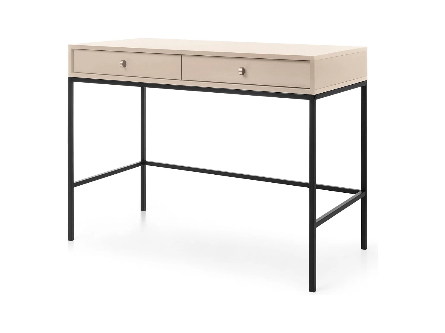Console avec 2 tiroirs, 104x77 cm