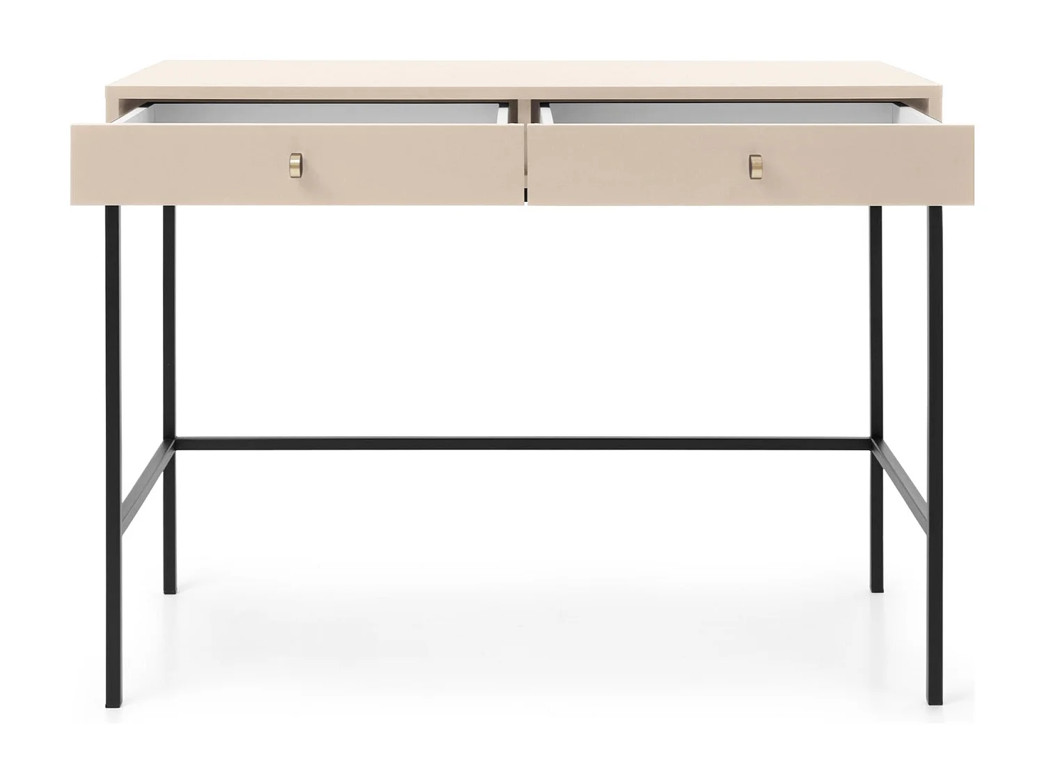 Console avec 2 tiroirs, 104x77 cm