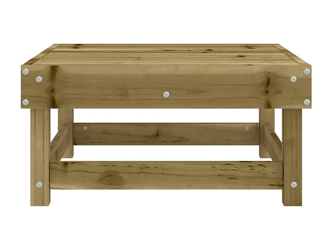 Prolenta Premium -  Repose-pied de jardin bois de pin imprégné