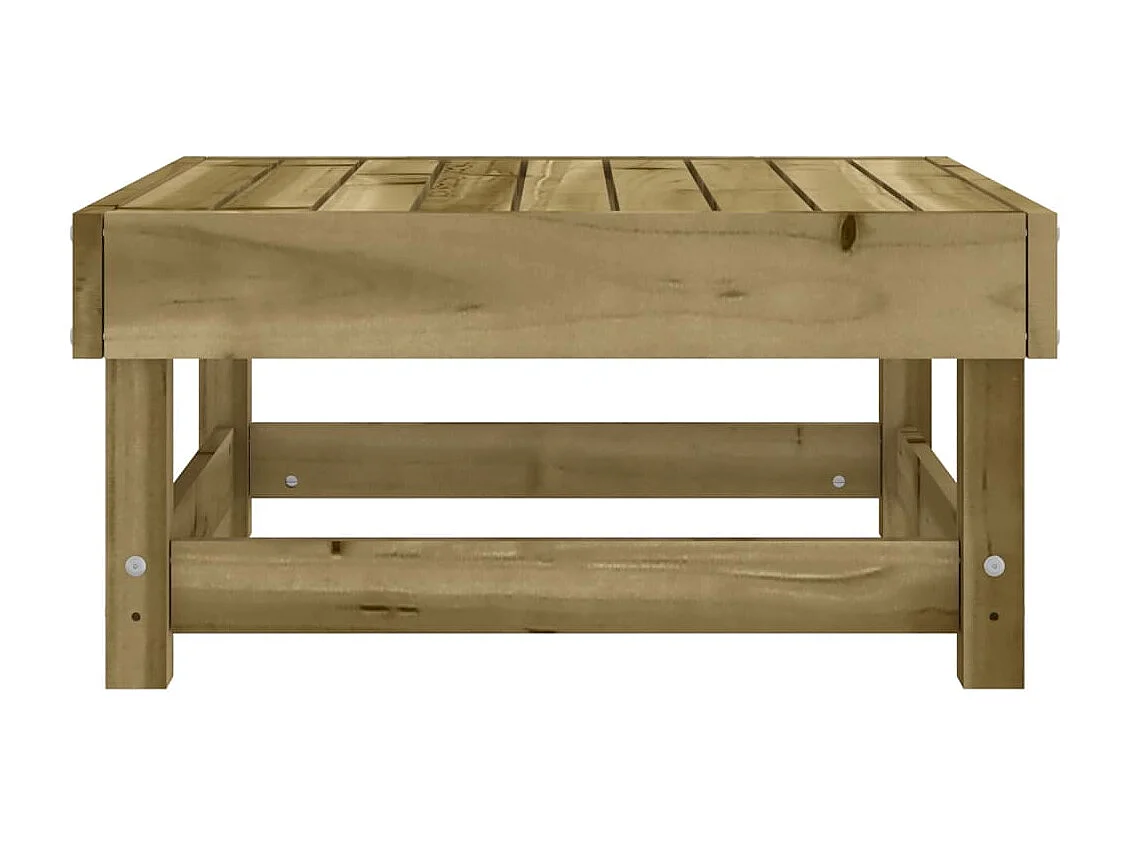 Prolenta Premium -  Repose-pied de jardin bois de pin imprégné