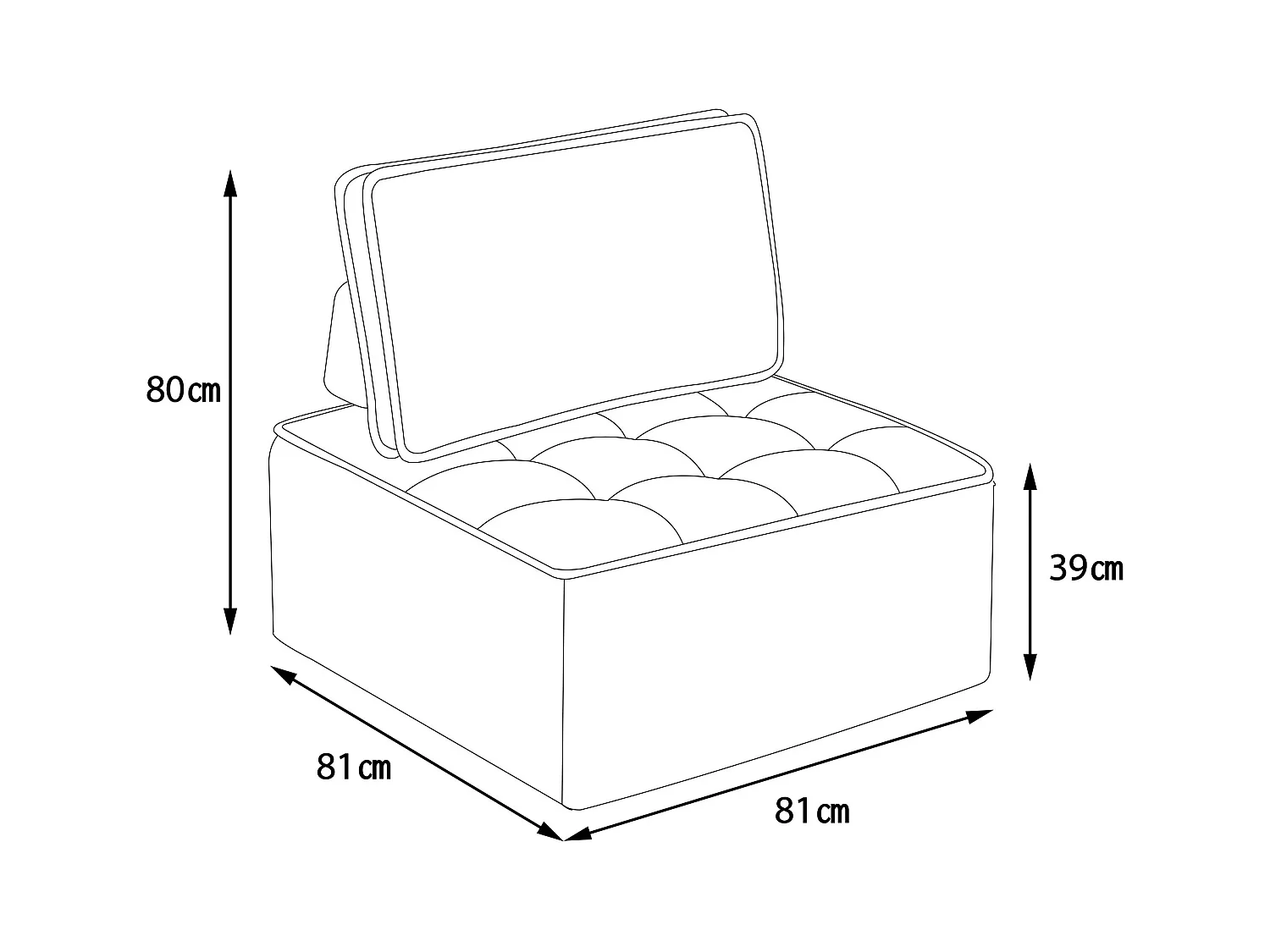 Fauteuil, eenpersoons gestoffeerde fauteuil met hoes, zitzakbank voor woonkamer, slaapkamer, logeerkamer of kinderkamer, kleine zitset