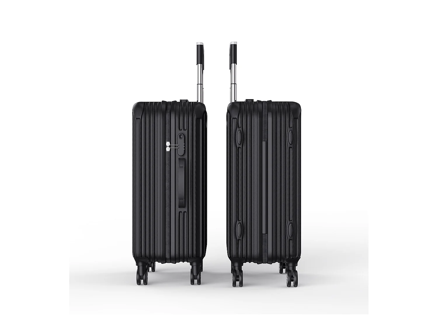 Ensemble de bagages empilables avec roues 360° et poignée rétractable – 3 tailles (M/L/XL) + balance numérique offerte