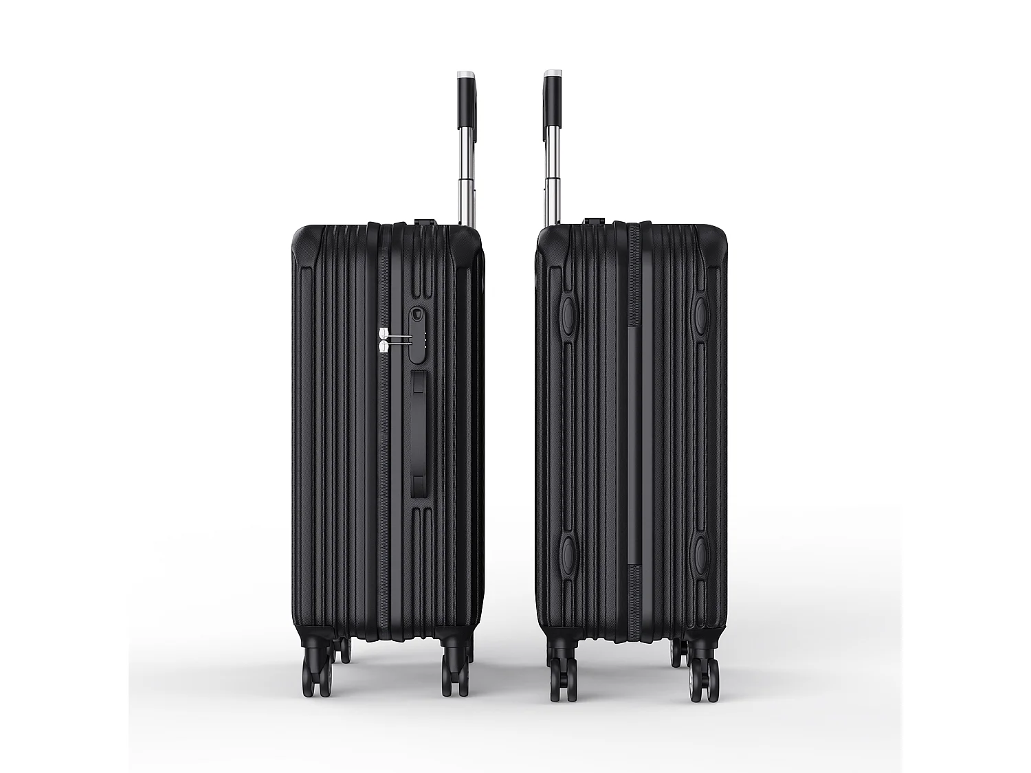 Ensemble de bagages empilables avec roues 360° et poignée rétractable – 3 tailles (M/L/XL) + balance numérique offerte