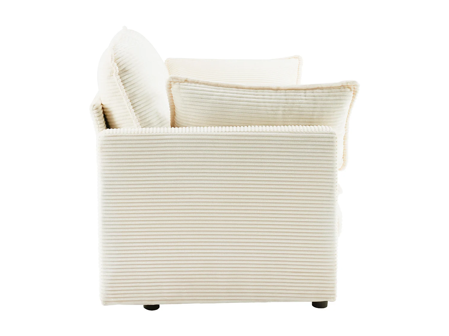 Moderne 2-zitsbank, minimalistisch design, comfortabel en ruim, voor woonkamer en slaapkamer