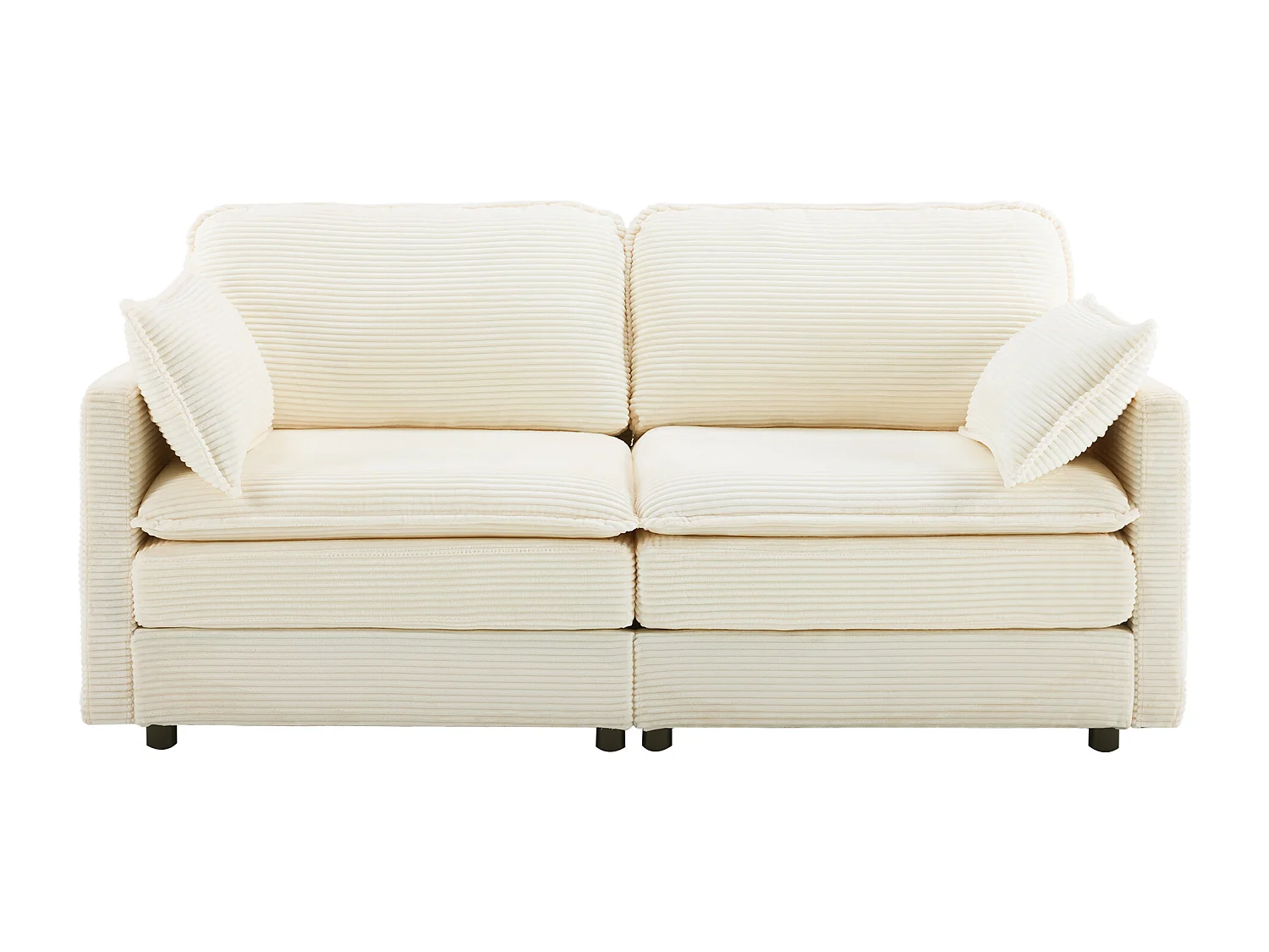 Canapé 2 places moderne, design minimaliste, confortable et spacieux, pour salon et chambre