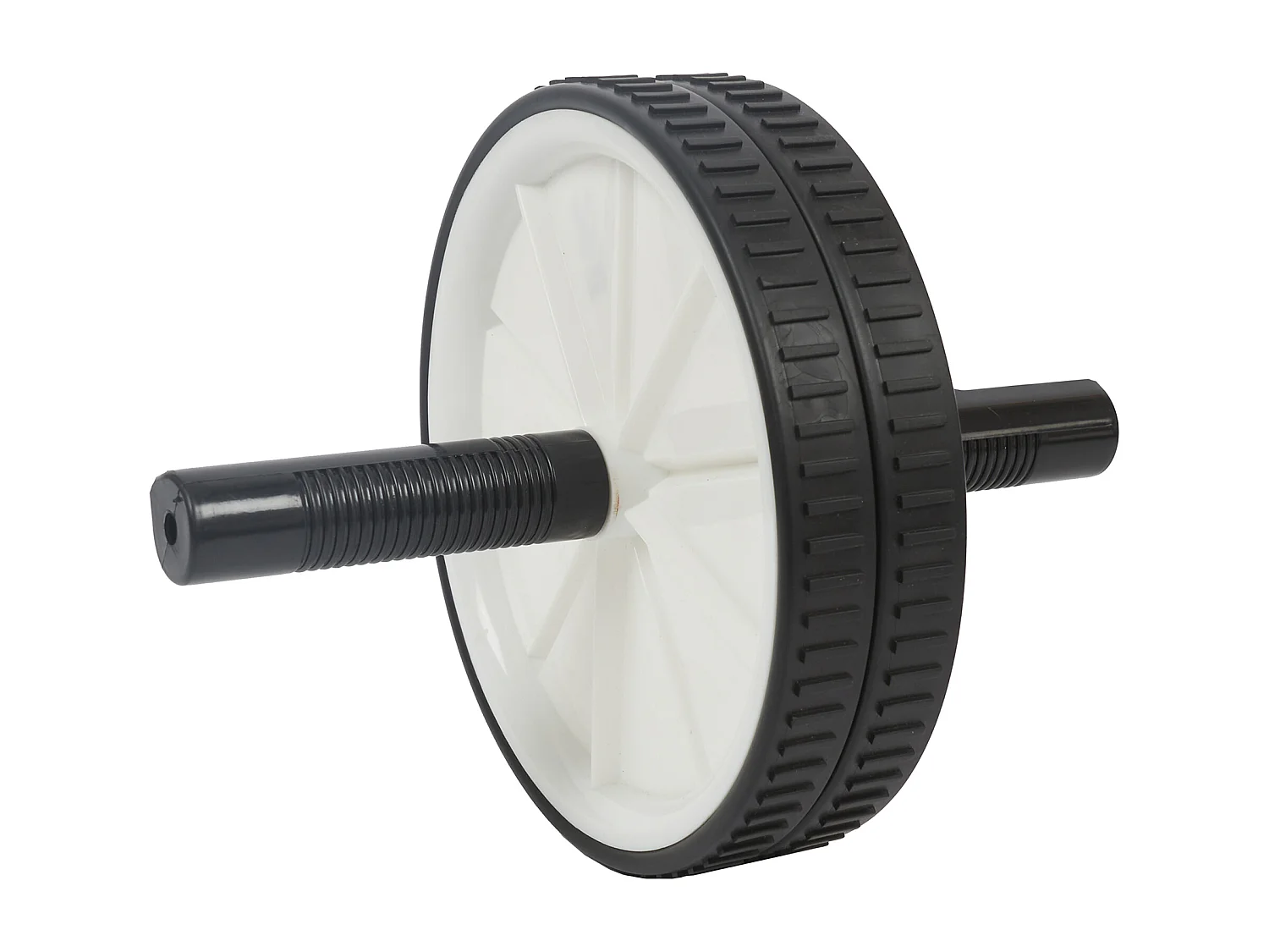 Roue A Abdominaux Blanc, Noir